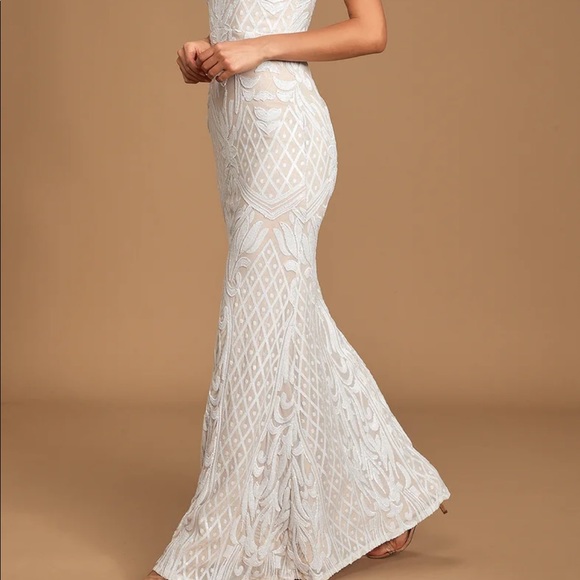 Sequin Wedding Gown - Picture 8 of 10